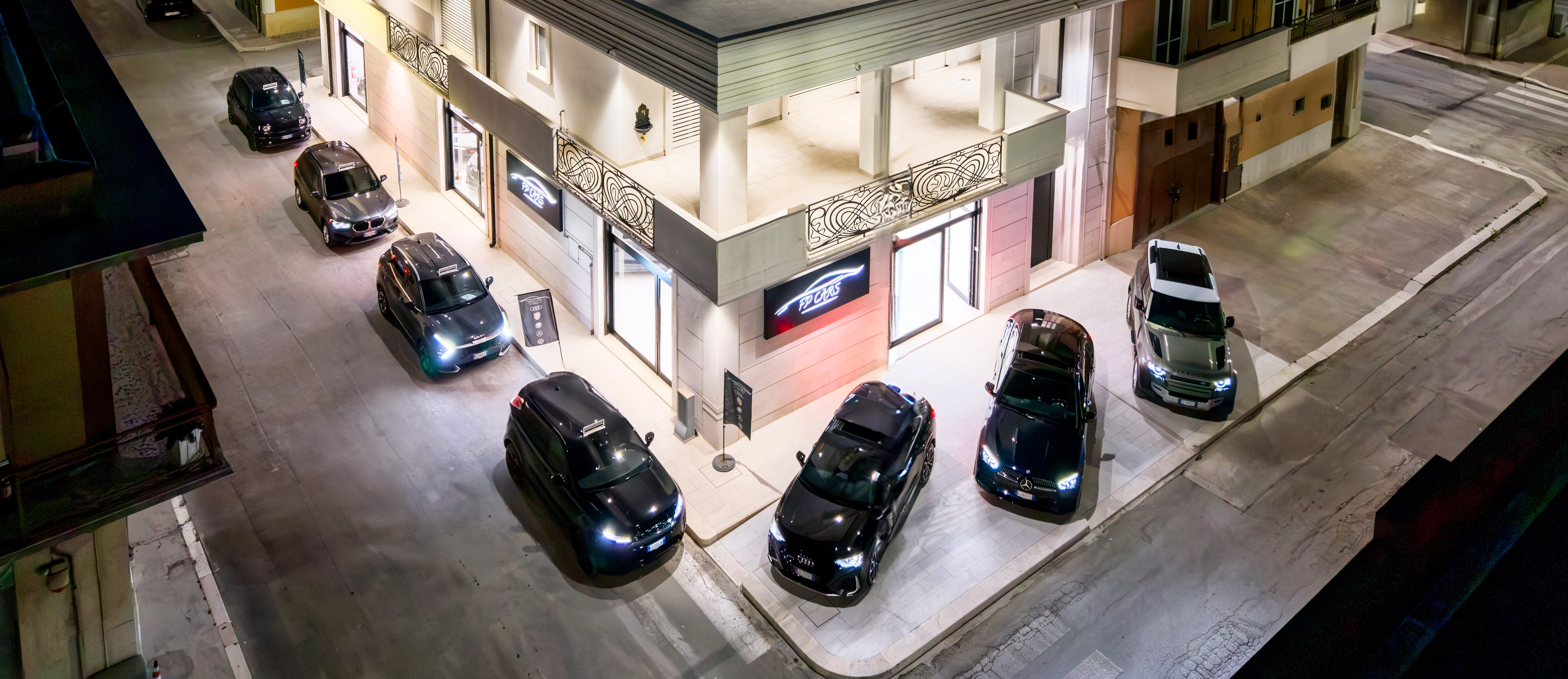 Fp Cars vista dall'alto